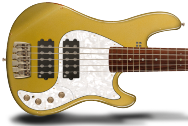 Sandberg California II VM2-5 Pickguard, Whitepearl